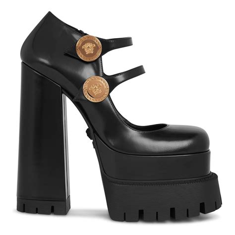 versace heat pumps|Versace medusa aevitas pumps.